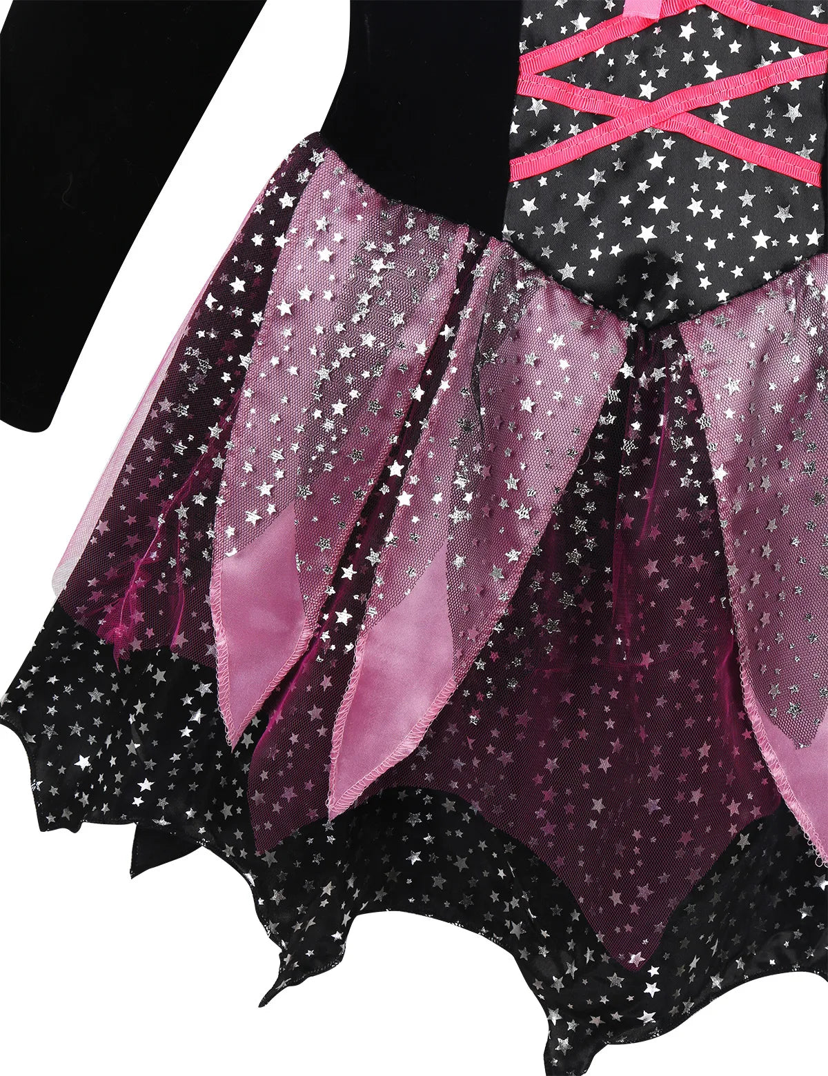 Halloween Costume Set of 4 Star Print Dress