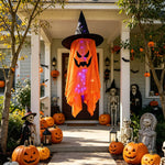 Halloween Decoration Figure Glowing Eyes Weather-Resistant Indoor & Outdoor Use