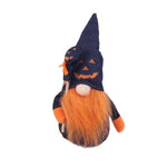 Halloween Figurine Witch Hat Pumpkin Motif Fade Resistant