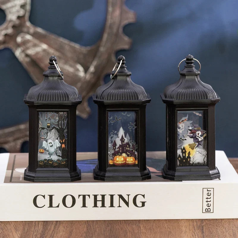 Halloween Lantern Flameless LED Indoor & Outdoor