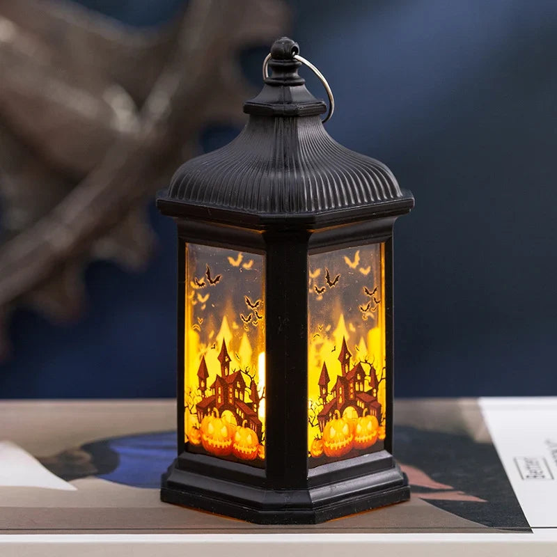 Halloween Lantern Flameless LED Indoor & Outdoor