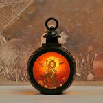 Halloween Lantern Intricate Cutout LED Indoor & Outdoor