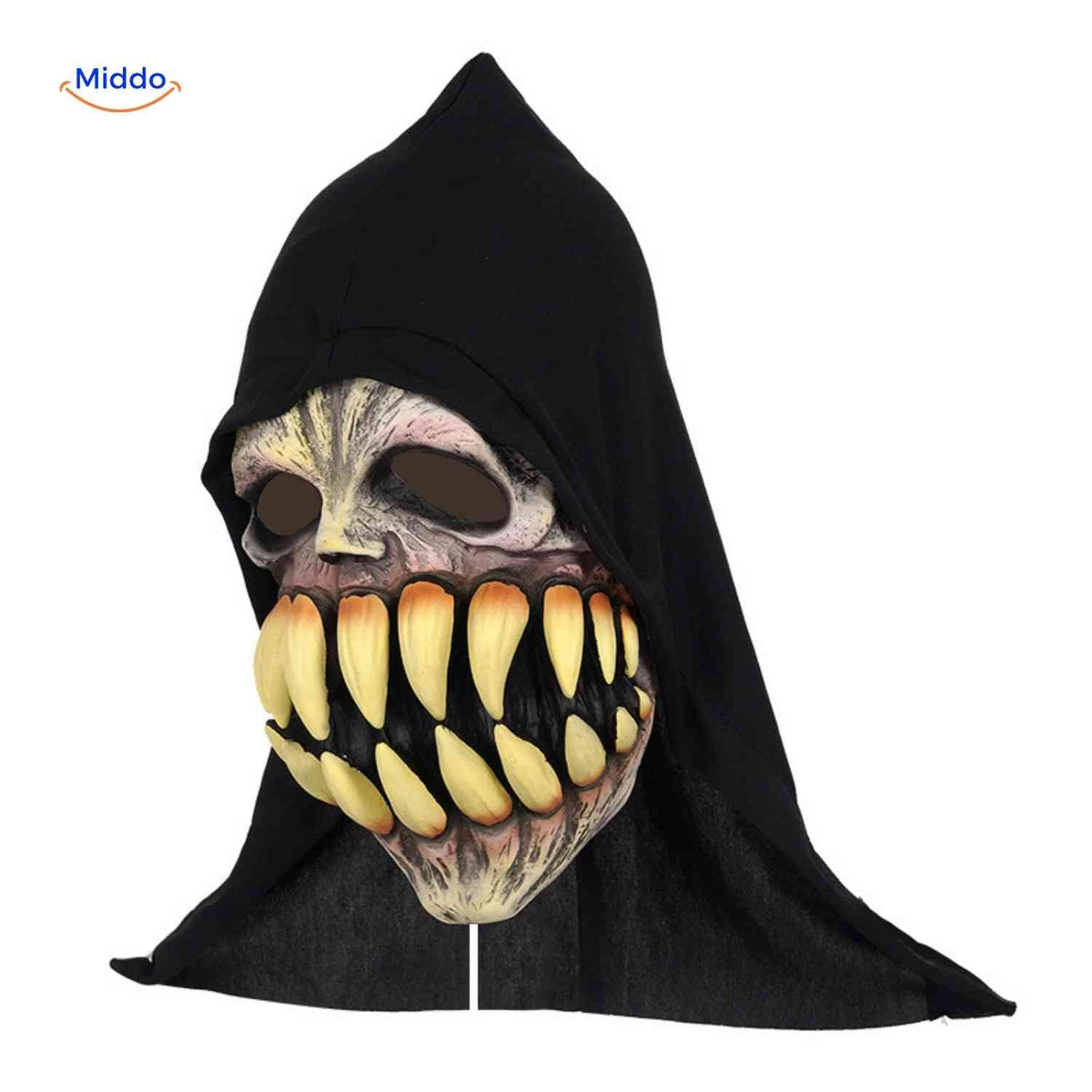 Halloween Mask Full-Face Integrated Hood Breathable Visibility