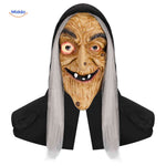 Halloween Mask Full-Face Integrated Hood Breathable Visibility