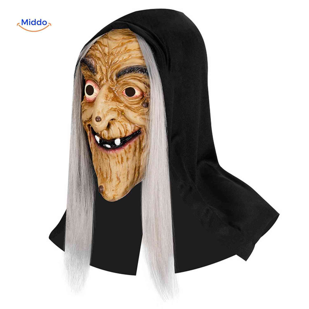 Halloween Mask Full-Face Integrated Hood Breathable Visibility