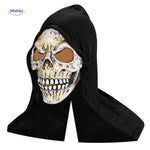 Halloween Mask Full-Face Integrated Hood Breathable Visibility