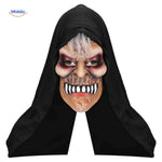 Halloween Mask Full-Face Integrated Hood Breathable Visibility