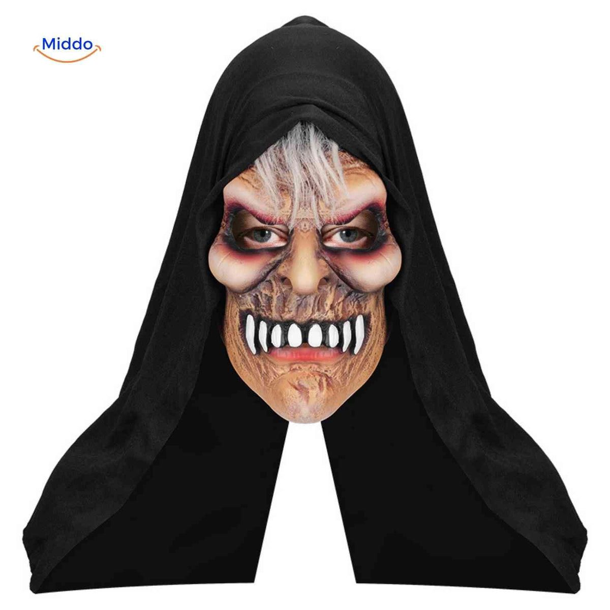 Halloween Mask Full-Face Integrated Hood Breathable Visibility