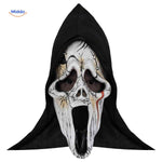 Halloween Mask Full-Face Integrated Hood Breathable Visibility