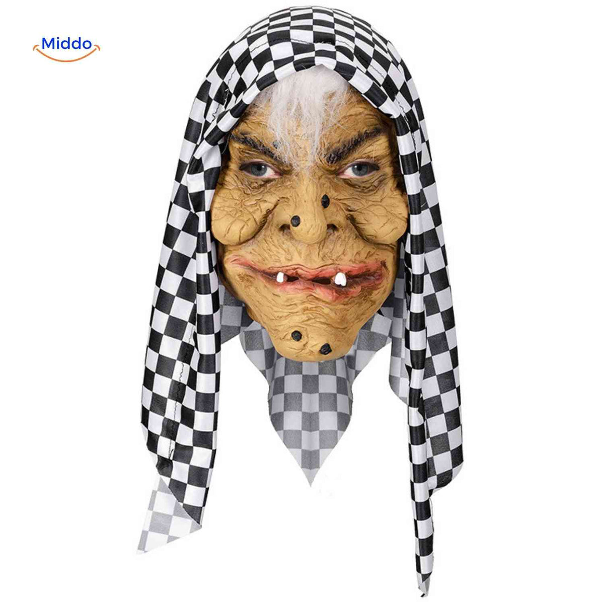Halloween Mask Full-Face Integrated Hood Breathable Visibility