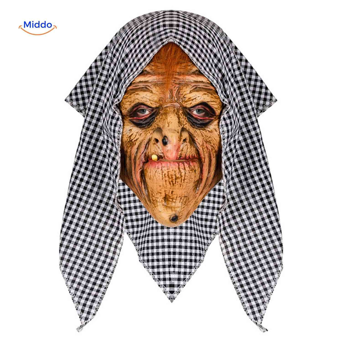 Halloween Mask Full-Face Integrated Hood Breathable Visibility