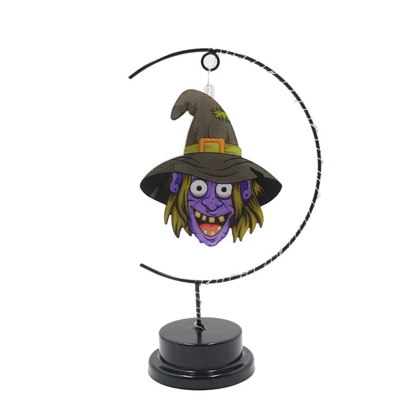 Halloween Night Light Battery-Powered LED Character Designs