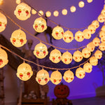 Halloween String Lights Ghost-Shaped LED Set of 20