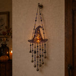 Halloween Wind Chime Light-Up Centerpiece Colorful Beaded Strands