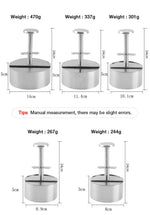 Hamburger Patty Press Stainless Steel Non-Stick Dishwasher-Safe
