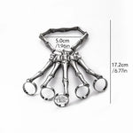 Hand Chain Bracelet Skeleton Design Flexible Links