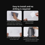 Hand Dryer Motion-Activated Fast-Drying Compact Wall-Mountable
