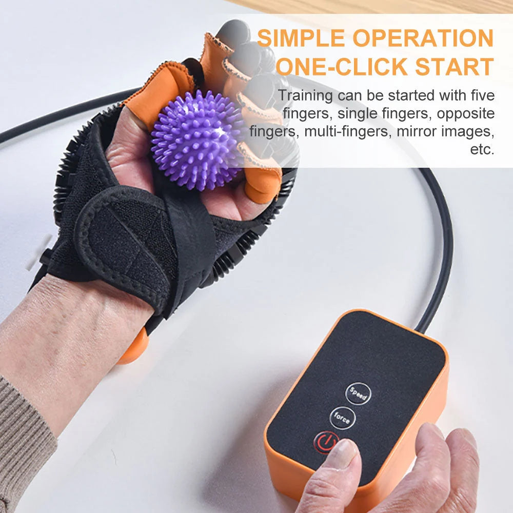 Hand Exerciser Adjustable Air-Assisted Rechargeable Controller