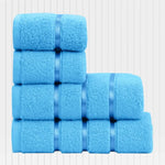 Hand & Face Towel Set 4-Piece Cotton Quick-Drying