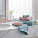 Hand & Face Towel Set 4-Piece Cotton Quick-Drying
