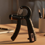 Hand Gripper Adjustable Resistance 11–132 lb Compact & Portable