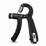 Hand Gripper Adjustable Resistance 11–132 lb Compact & Portable