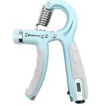 Hand Gripper Adjustable Resistance 11–132 lb Compact & Portable