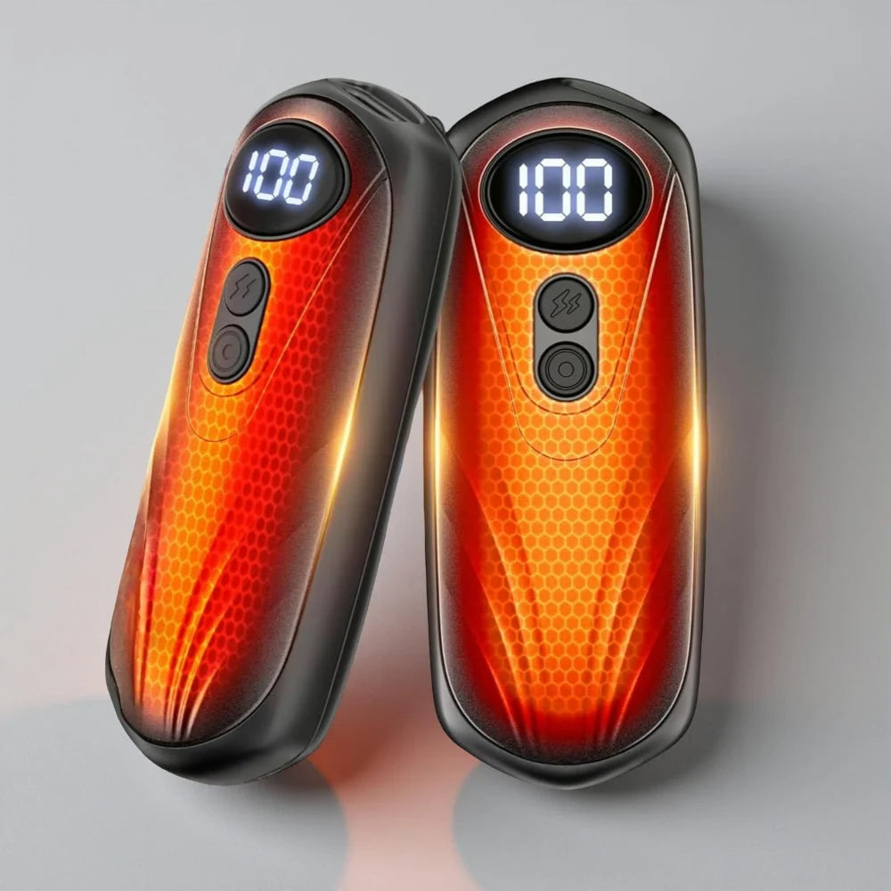 Hand Warmers Rechargeable 5 Heat Settings Set of 2