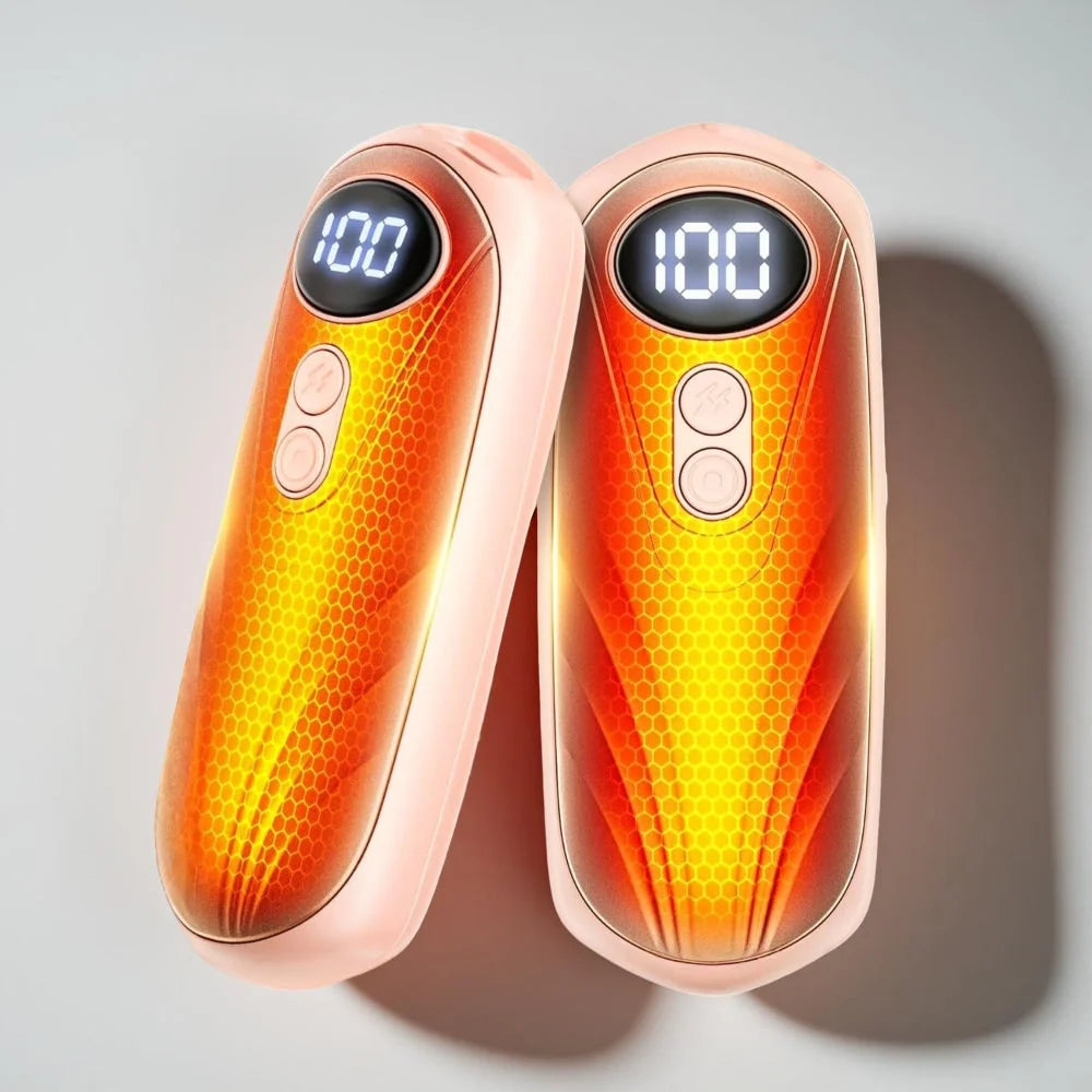 Hand Warmers Rechargeable 5 Heat Settings Set of 2