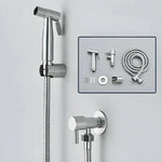 Handheld Bidet Sprayer Adjustable Water Flow Tool-Free Wall Mount