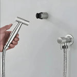 Handheld Bidet Sprayer Adjustable Water Flow Tool-Free Wall Mount