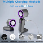 Handheld Fan Rechargeable Built-In Cooling Plate