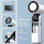 Handheld Fan Rechargeable Built-In Cooling Plate