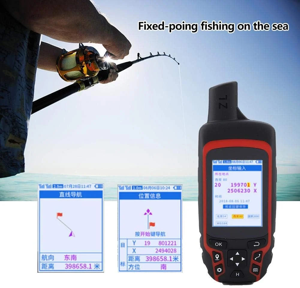 Handheld GPS Tracker 1m Accuracy IP65 Waterproof 2500mAh Battery