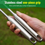Handheld Garden Rake Stainless Steel Reinforced Teeth