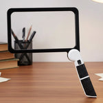 Handheld Magnifying Glass 5x LED Light Shatter-Resistant Lens