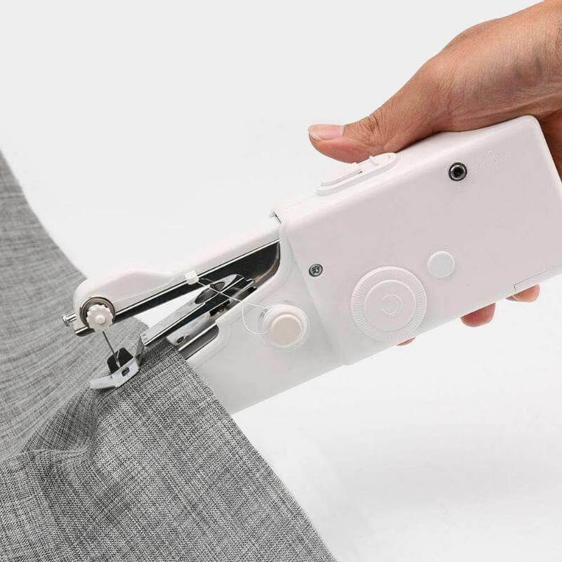 Handheld Sewing Machine Compact Battery-Powered for Quick Repairs