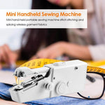 Handheld Sewing Machine Compact Battery-Powered for Quick Repairs