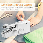 Handheld Sewing Machine Compact Battery-Powered for Quick Repairs