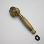 Handheld Showerhead Rust-Resistant Metal Massage Jet Hose & Wall Bracket