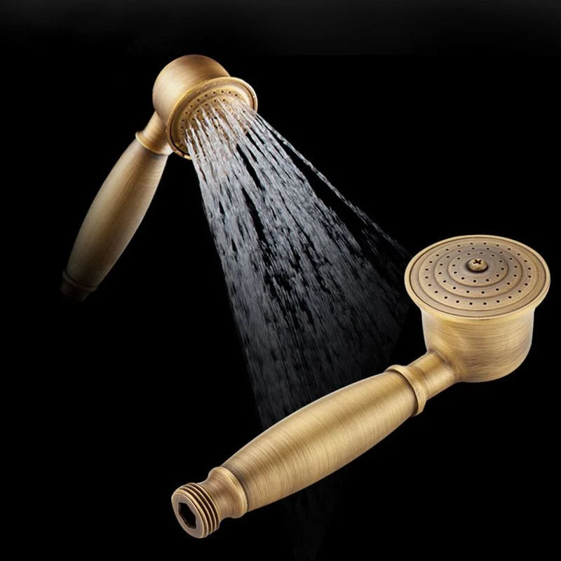 Handheld Showerhead Wall Mounted Swivel Rust Resistant Metal
