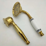Handheld Showerhead Wall Mounted Swivel Rust Resistant Metal