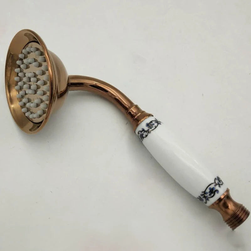Handheld Showerhead Wall Mounted Swivel Rust Resistant Metal