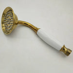 Handheld Showerhead Wall Mounted Swivel Rust Resistant Metal