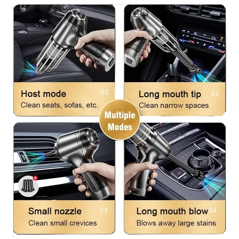 Handheld Vacuum Cleaner Cordless USB Charging Pet Hair Cleanup