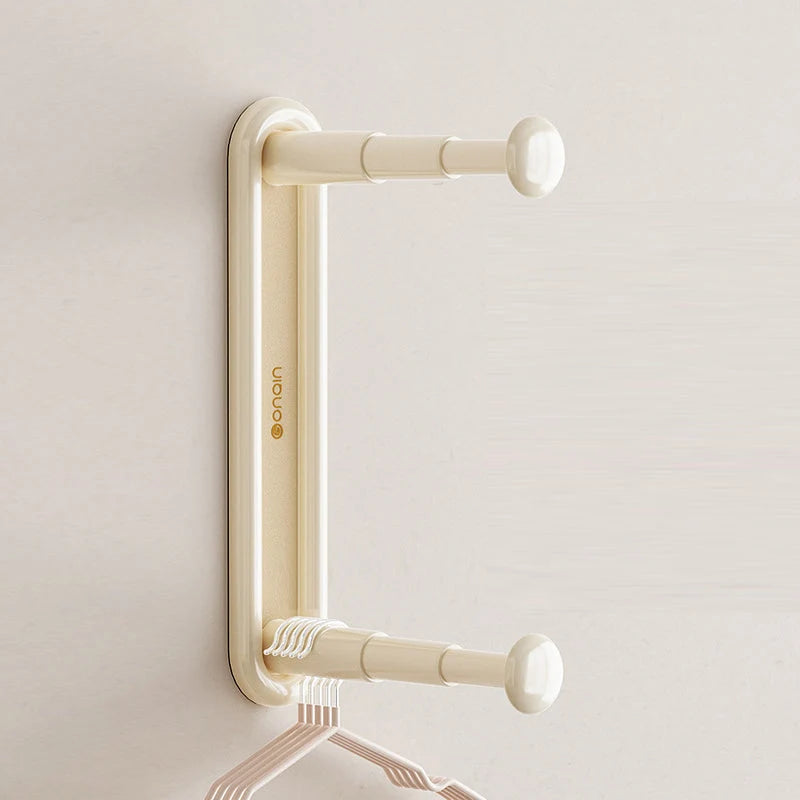 Hanger Organizer Double-Layer Adjustable No-Drill Mount