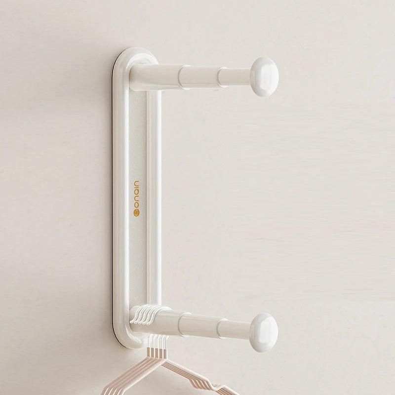 Hanger Organizer Double-Layer Adjustable No-Drill Mount