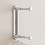 Hanger Organizer Double-Layer Adjustable No-Drill Mount