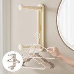 Hanger Organizer Double-Layer Adjustable No-Drill Mount