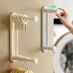 Hanger Organizer Double-Layer Adjustable No-Drill Mount